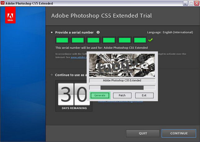 Serial number for adobe photoshop for mac
